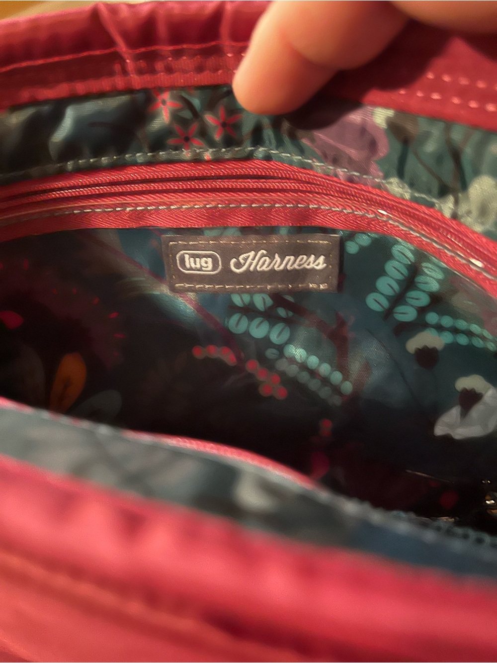 Lug Harness in Raspberry NWOT - Picture 6 of 6